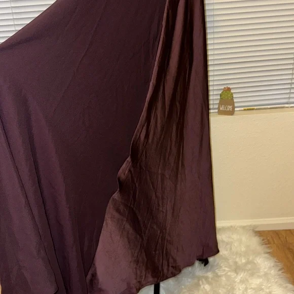 Banana republic dress sz small burgundy, short sleeve with pockets, new with tag - Picture 5 of 7